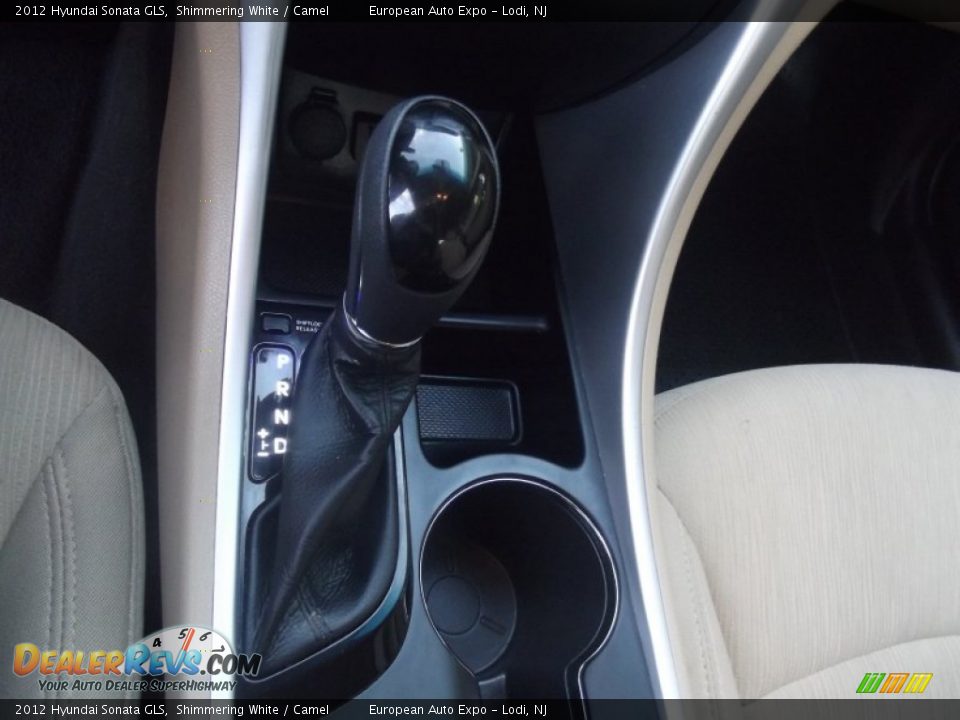 2012 Hyundai Sonata GLS Shimmering White / Camel Photo #23