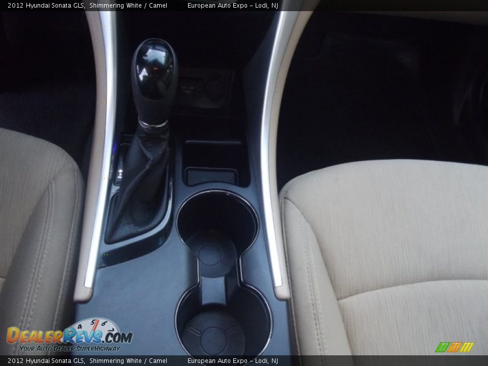 2012 Hyundai Sonata GLS Shimmering White / Camel Photo #24