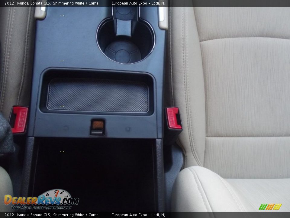 2012 Hyundai Sonata GLS Shimmering White / Camel Photo #25