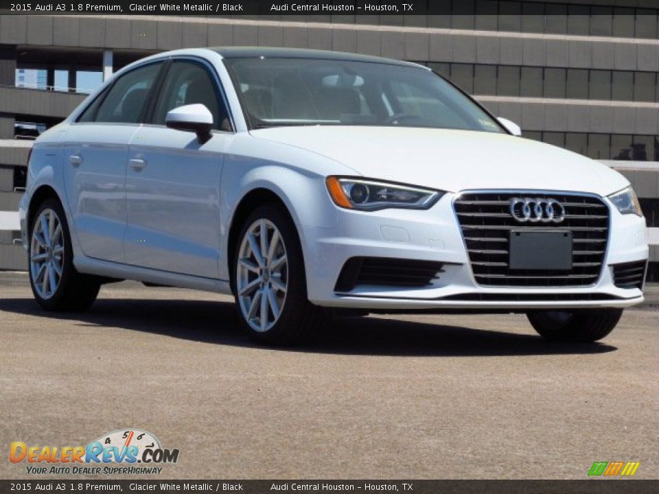 2015 Audi A3 1.8 Premium Glacier White Metallic / Black Photo #1