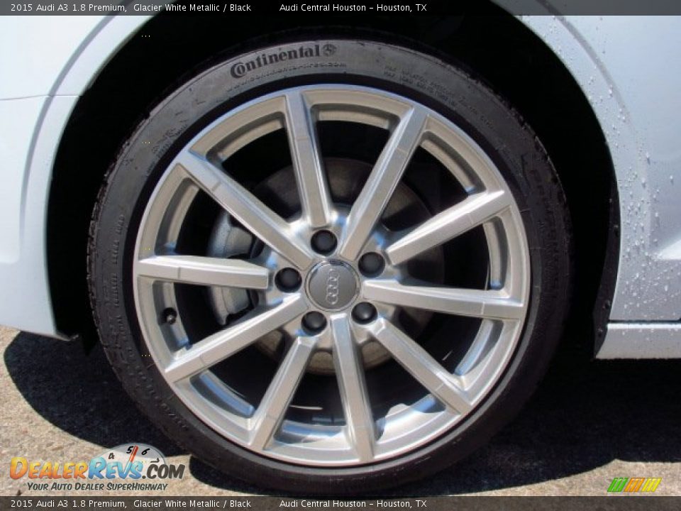 2015 Audi A3 1.8 Premium Glacier White Metallic / Black Photo #7