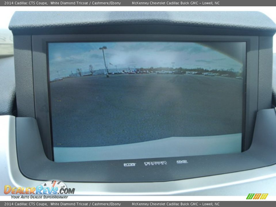 2014 Cadillac CTS Coupe White Diamond Tricoat / Cashmere/Ebony Photo #11