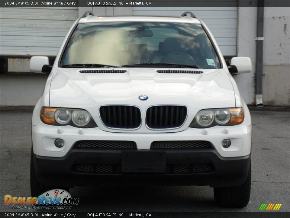 2004 BMW X5 3.0i Alpine White / Grey Photo #3