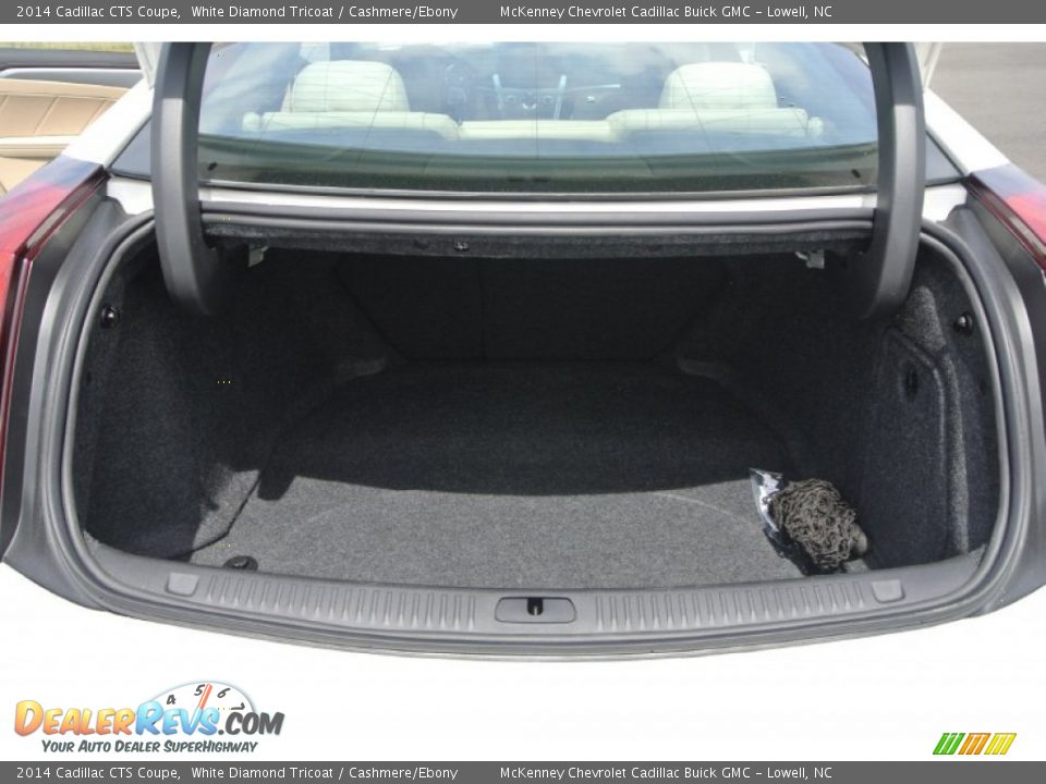 2014 Cadillac CTS Coupe White Diamond Tricoat / Cashmere/Ebony Photo #17