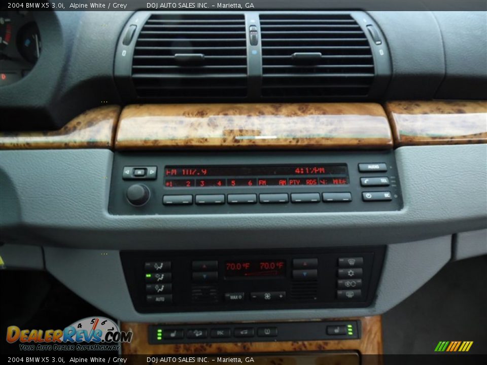 2004 BMW X5 3.0i Alpine White / Grey Photo #8