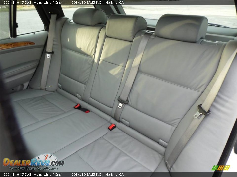 2004 BMW X5 3.0i Alpine White / Grey Photo #9