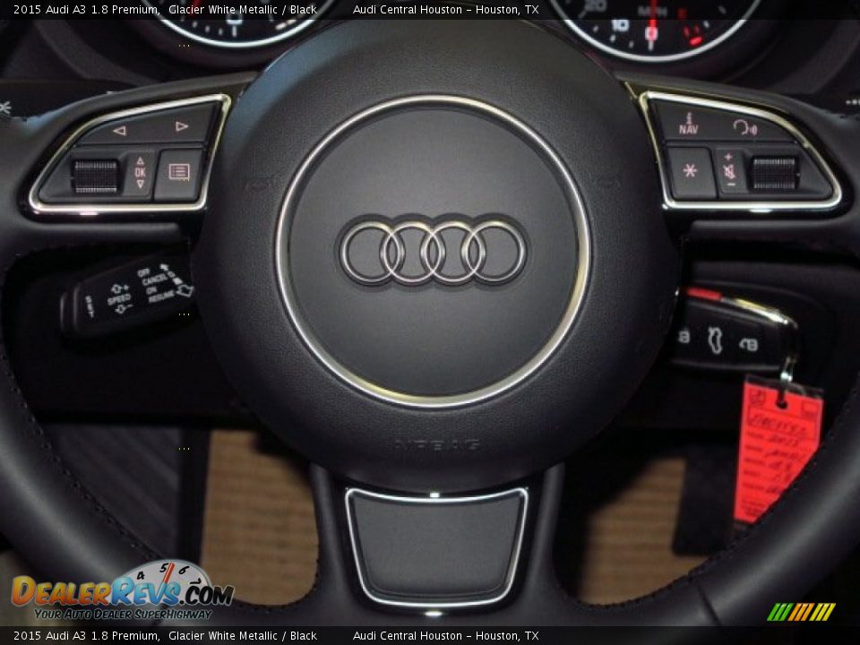 2015 Audi A3 1.8 Premium Glacier White Metallic / Black Photo #19