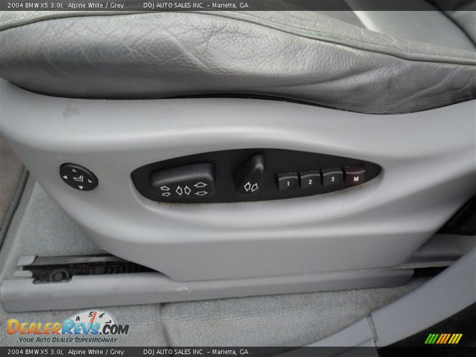 2004 BMW X5 3.0i Alpine White / Grey Photo #13