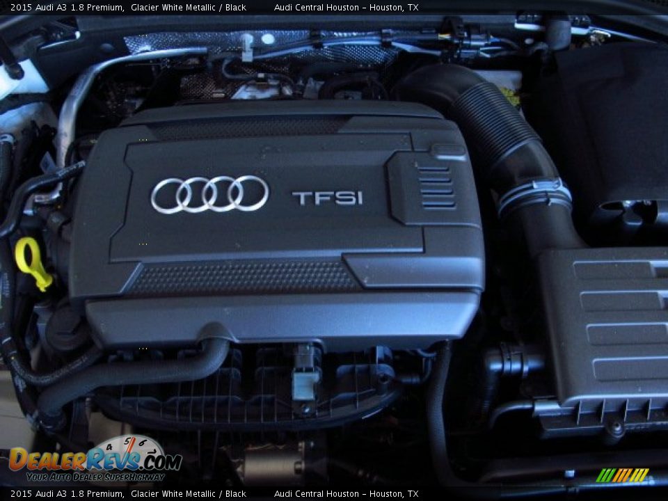 2015 Audi A3 1.8 Premium Glacier White Metallic / Black Photo #24