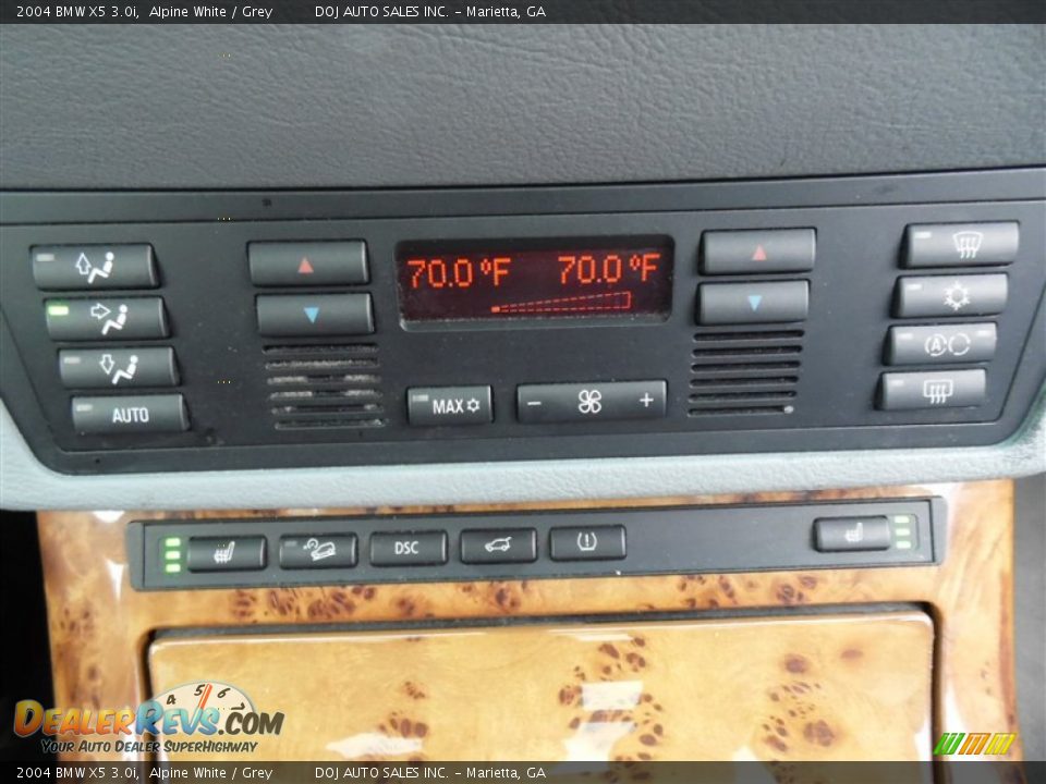 2004 BMW X5 3.0i Alpine White / Grey Photo #18