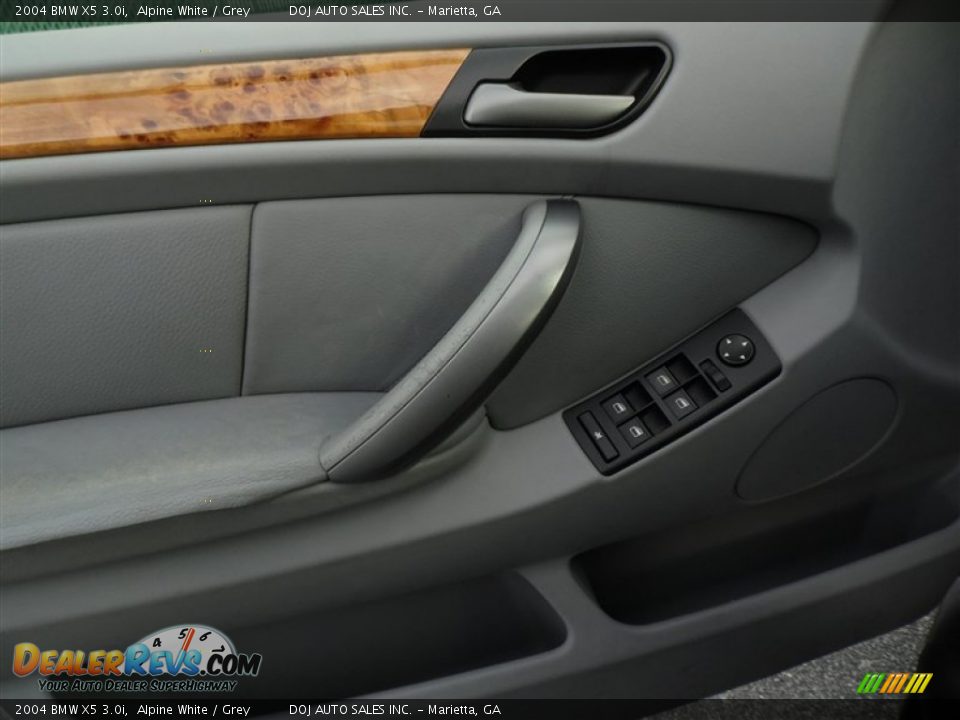 2004 BMW X5 3.0i Alpine White / Grey Photo #20
