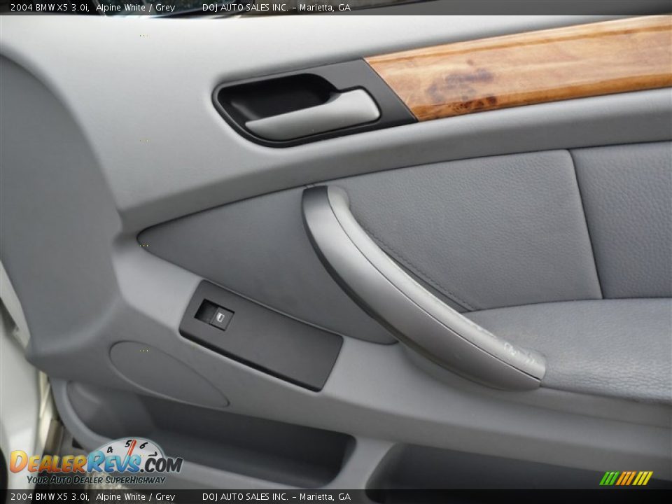 2004 BMW X5 3.0i Alpine White / Grey Photo #21