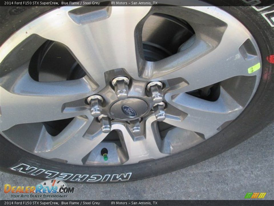 2014 Ford F150 STX SuperCrew Blue Flame / Steel Grey Photo #2