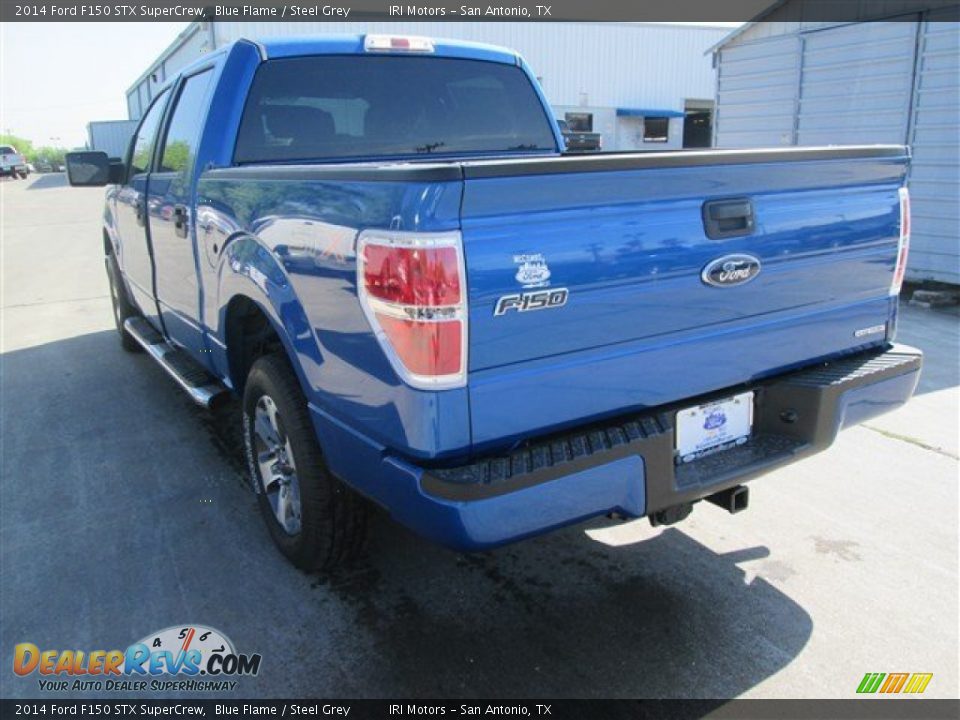 2014 Ford F150 STX SuperCrew Blue Flame / Steel Grey Photo #3
