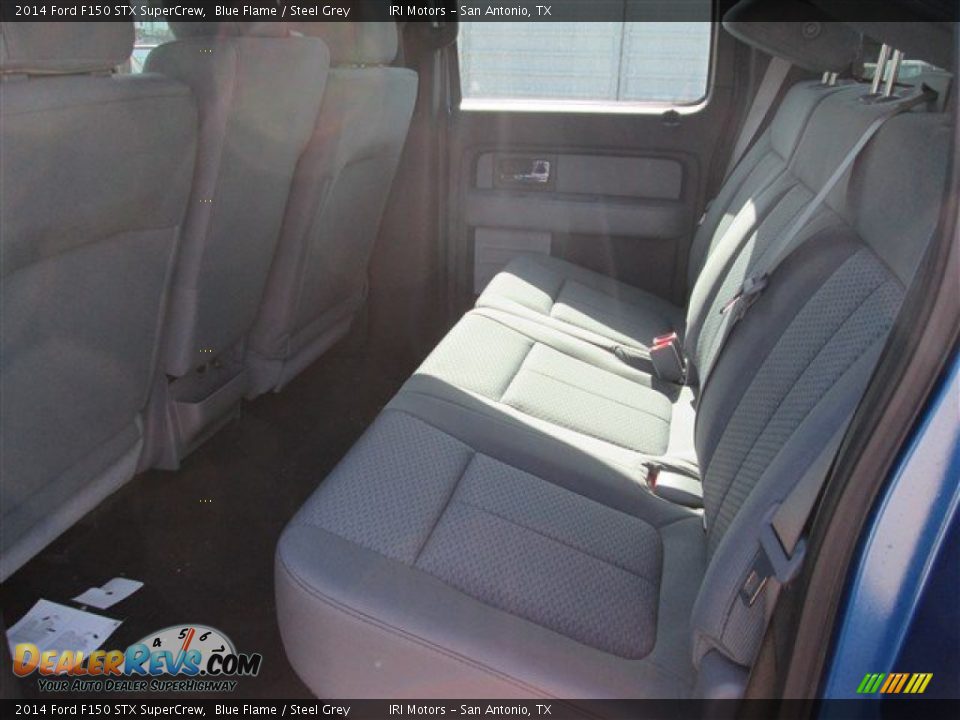 2014 Ford F150 STX SuperCrew Blue Flame / Steel Grey Photo #7