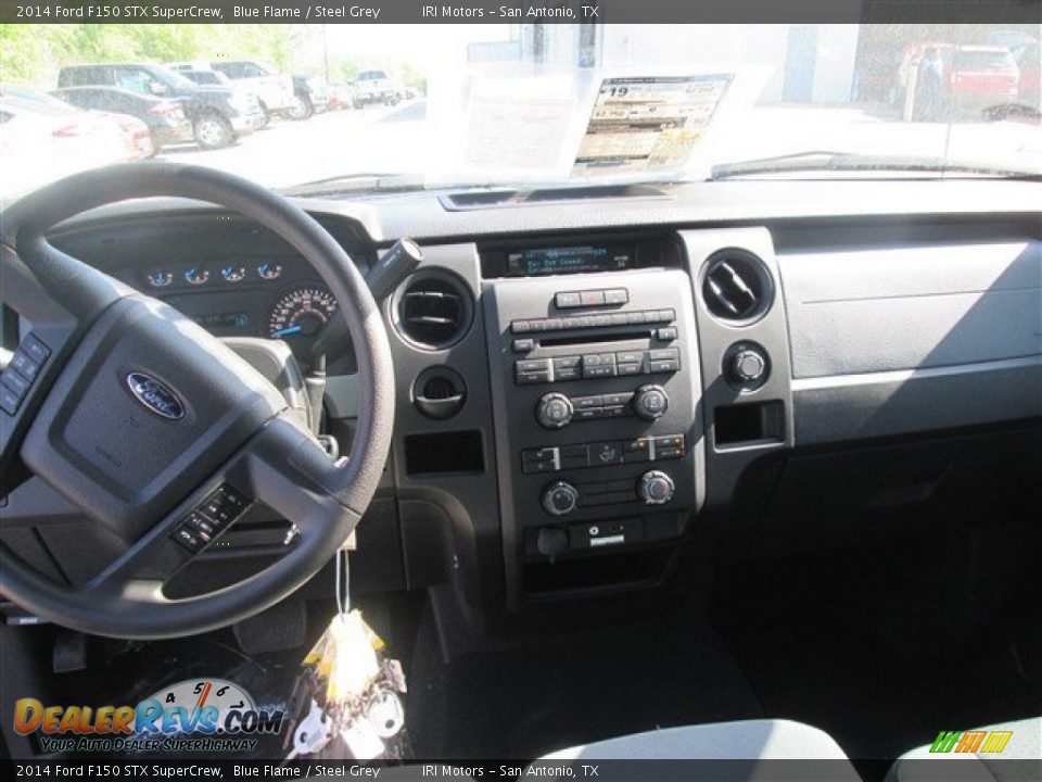 2014 Ford F150 STX SuperCrew Blue Flame / Steel Grey Photo #8