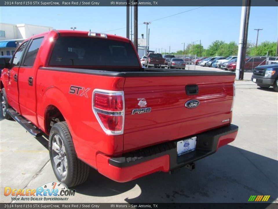 2014 Ford F150 STX SuperCrew Race Red / Steel Grey Photo #2