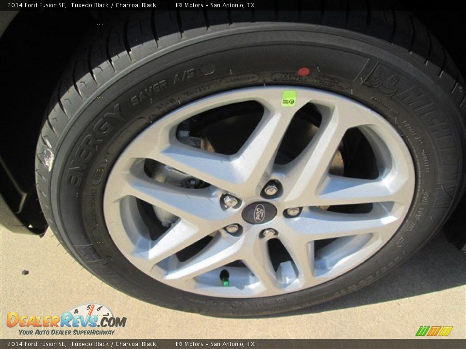 2014 Ford Fusion SE Tuxedo Black / Charcoal Black Photo #2