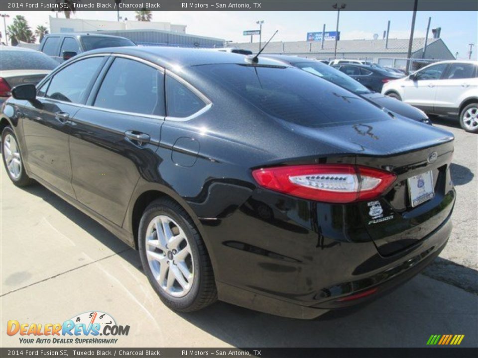 2014 Ford Fusion SE Tuxedo Black / Charcoal Black Photo #3