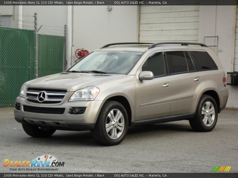 Front 3/4 View of 2008 Mercedes-Benz GL 320 CDI 4Matic Photo #4