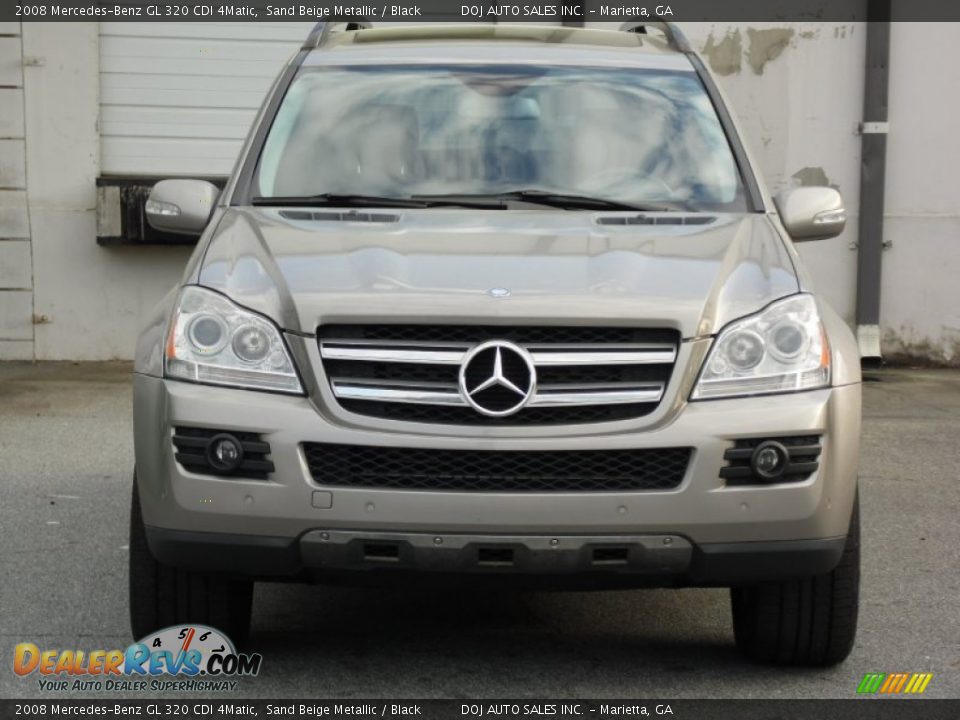 2008 Mercedes-Benz GL 320 CDI 4Matic Sand Beige Metallic / Black Photo #11