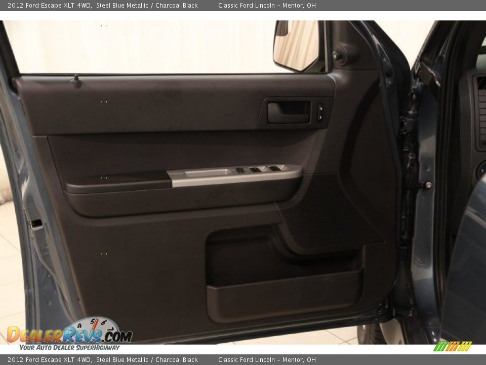 2012 Ford Escape XLT 4WD Steel Blue Metallic / Charcoal Black Photo #4