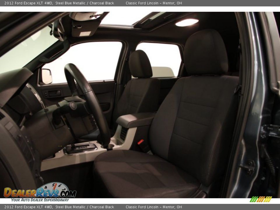 2012 Ford Escape XLT 4WD Steel Blue Metallic / Charcoal Black Photo #5