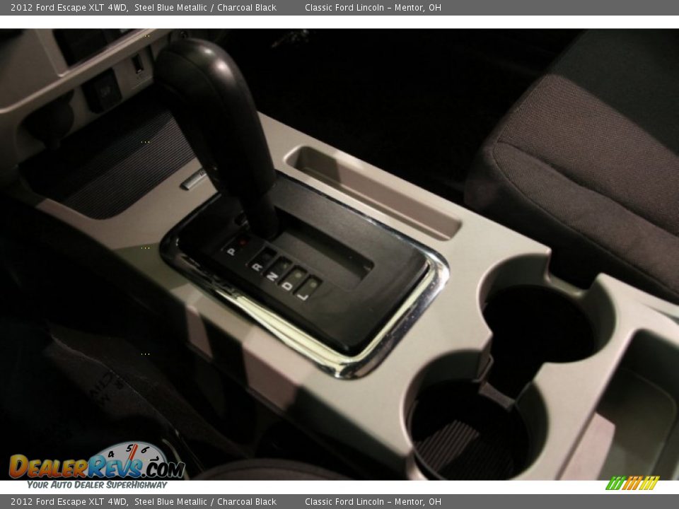 2012 Ford Escape XLT 4WD Steel Blue Metallic / Charcoal Black Photo #9