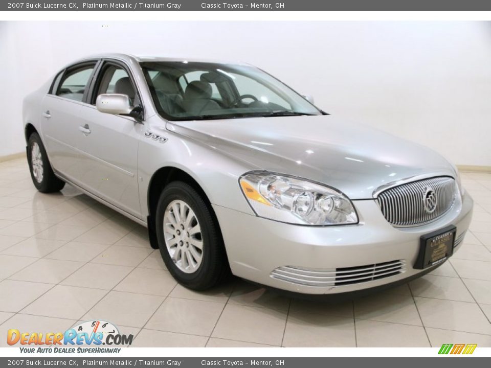 2007 Buick Lucerne CX Platinum Metallic / Titanium Gray Photo #1