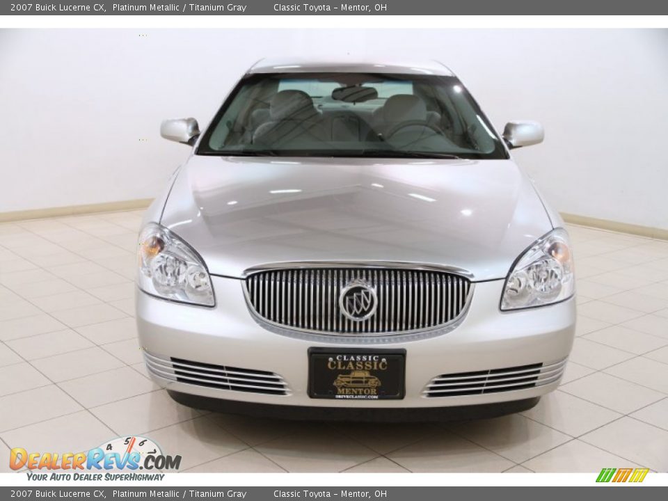 2007 Buick Lucerne CX Platinum Metallic / Titanium Gray Photo #2