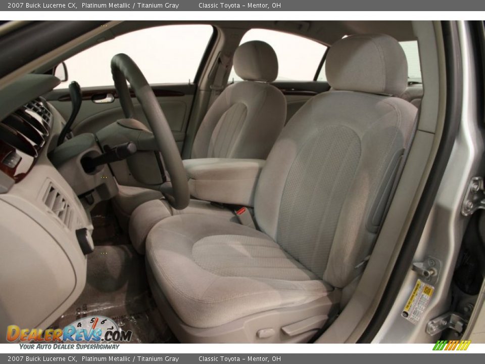 2007 Buick Lucerne CX Platinum Metallic / Titanium Gray Photo #5