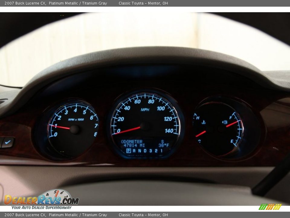 2007 Buick Lucerne CX Platinum Metallic / Titanium Gray Photo #7