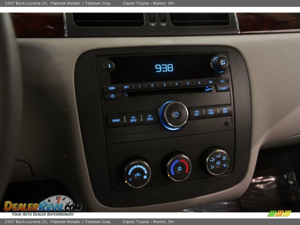 2007 Buick Lucerne CX Platinum Metallic / Titanium Gray Photo #9
