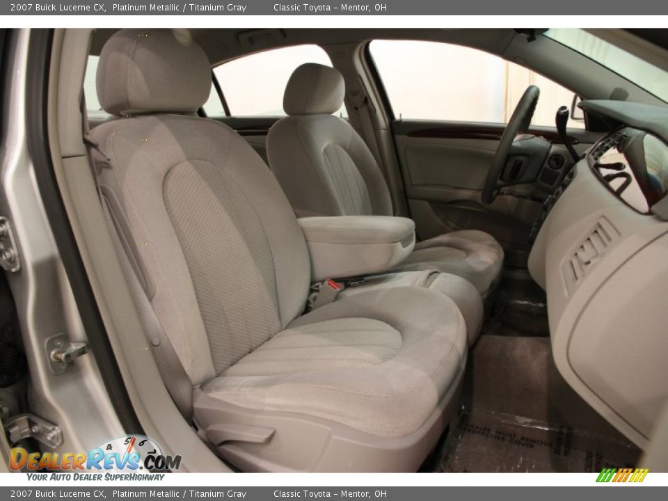 2007 Buick Lucerne CX Platinum Metallic / Titanium Gray Photo #10