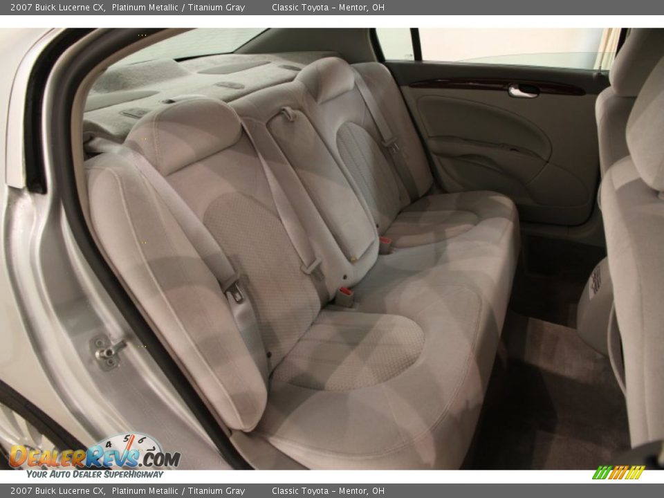 2007 Buick Lucerne CX Platinum Metallic / Titanium Gray Photo #11
