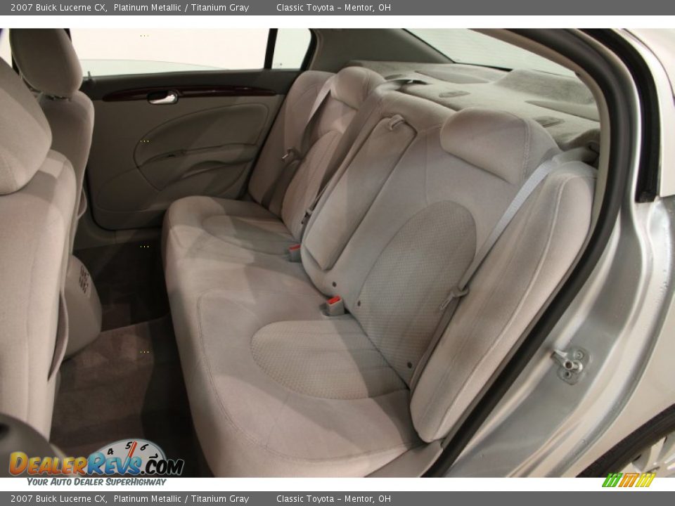 2007 Buick Lucerne CX Platinum Metallic / Titanium Gray Photo #12