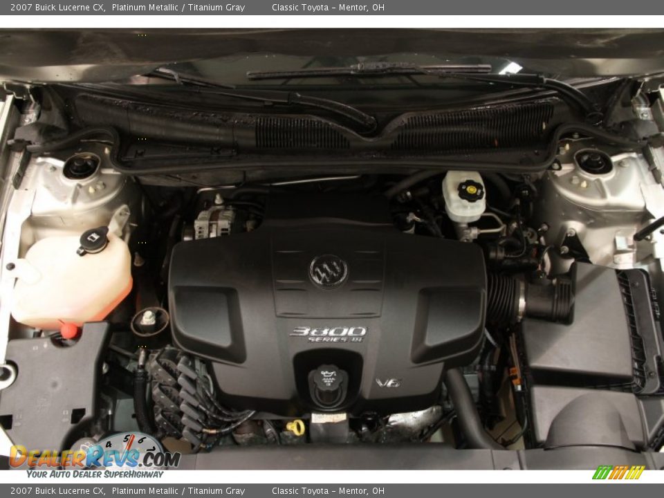 2007 Buick Lucerne CX Platinum Metallic / Titanium Gray Photo #14