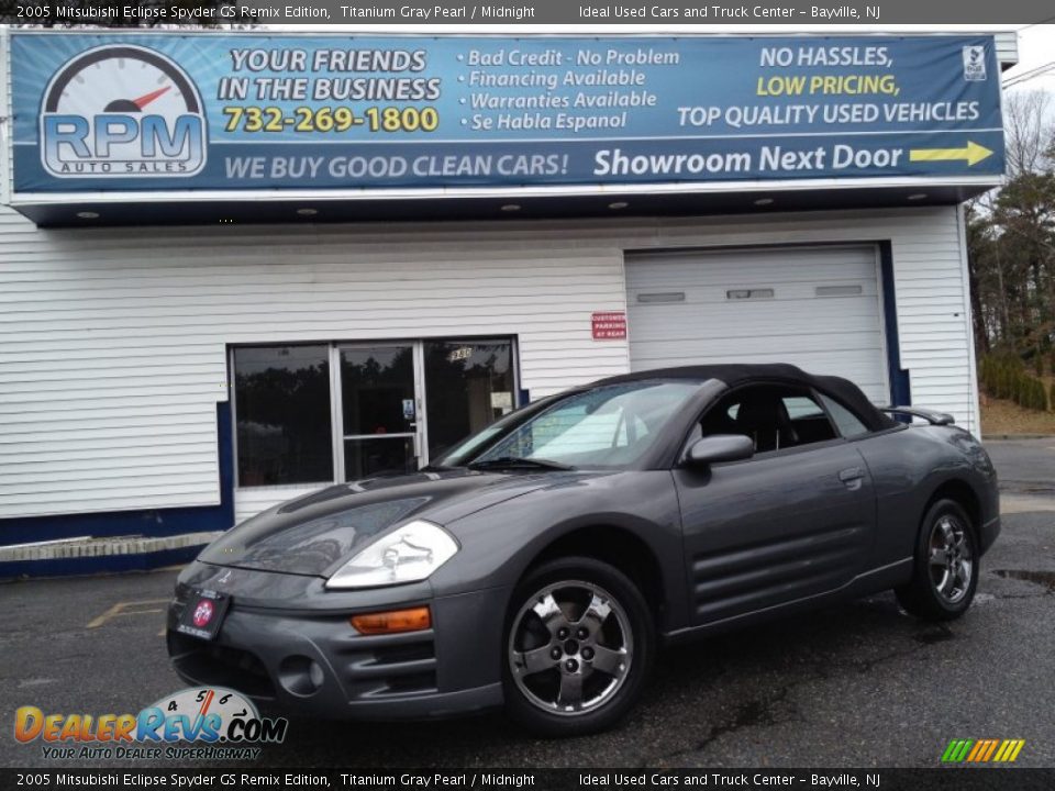 2005 Mitsubishi Eclipse Spyder GS Remix Edition Titanium Gray Pearl / Midnight Photo #1