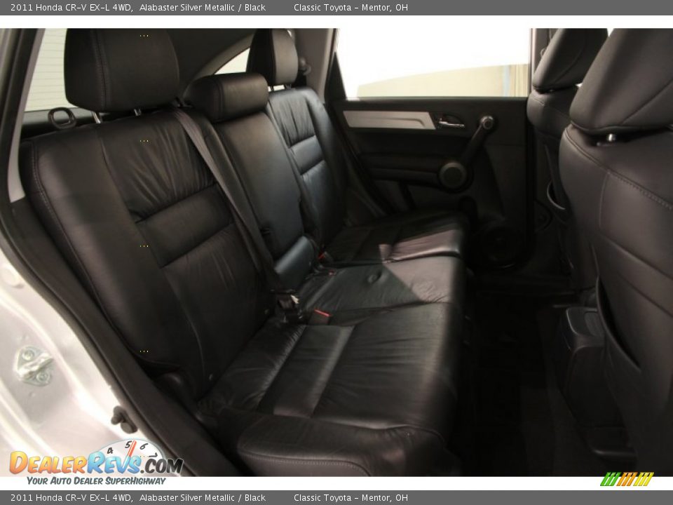 2011 Honda CR-V EX-L 4WD Alabaster Silver Metallic / Black Photo #12