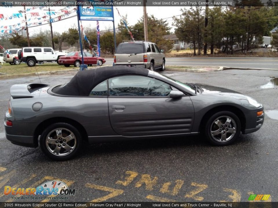 2005 Mitsubishi Eclipse Spyder GS Remix Edition Titanium Gray Pearl / Midnight Photo #9