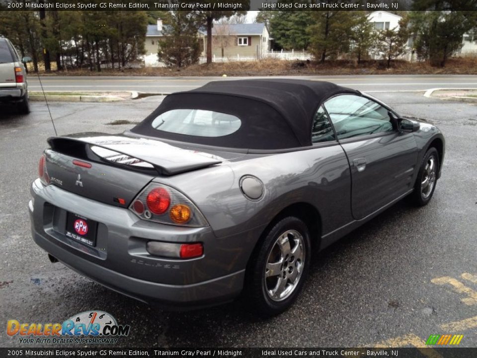 2005 Mitsubishi Eclipse Spyder GS Remix Edition Titanium Gray Pearl / Midnight Photo #14