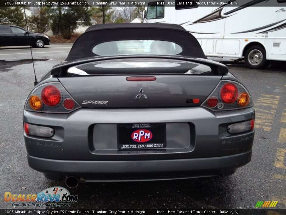 2005 Mitsubishi Eclipse Spyder GS Remix Edition Titanium Gray Pearl / Midnight Photo #15