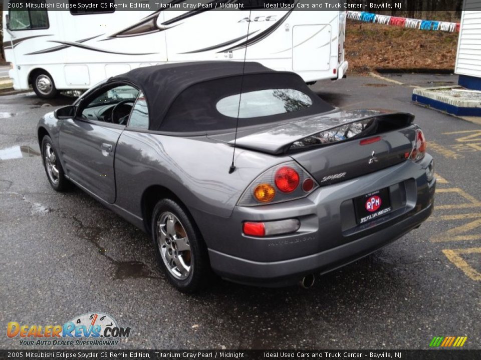 2005 Mitsubishi Eclipse Spyder GS Remix Edition Titanium Gray Pearl / Midnight Photo #17