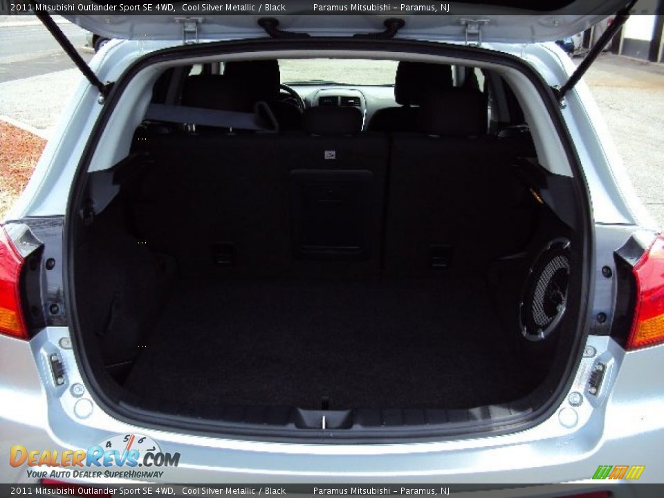 2011 Mitsubishi Outlander Sport SE 4WD Cool Silver Metallic / Black Photo #8