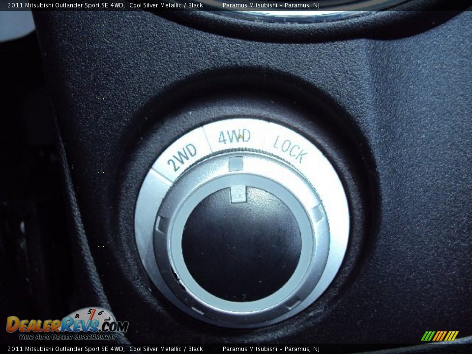 2011 Mitsubishi Outlander Sport SE 4WD Cool Silver Metallic / Black Photo #19