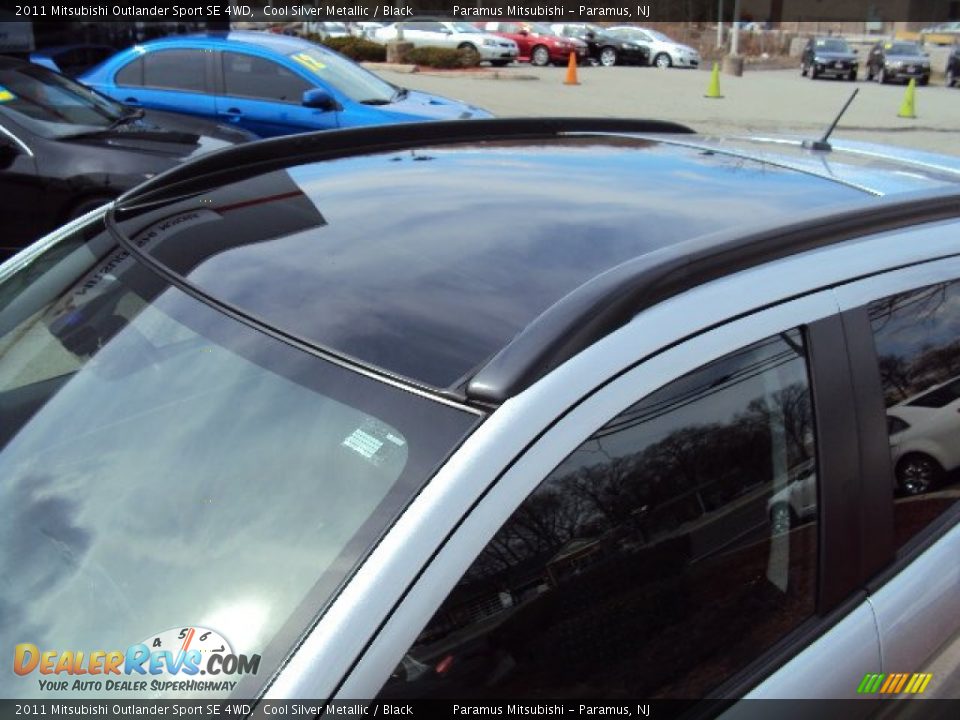 2011 Mitsubishi Outlander Sport SE 4WD Cool Silver Metallic / Black Photo #20