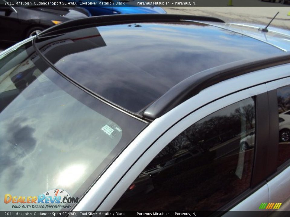 2011 Mitsubishi Outlander Sport SE 4WD Cool Silver Metallic / Black Photo #21