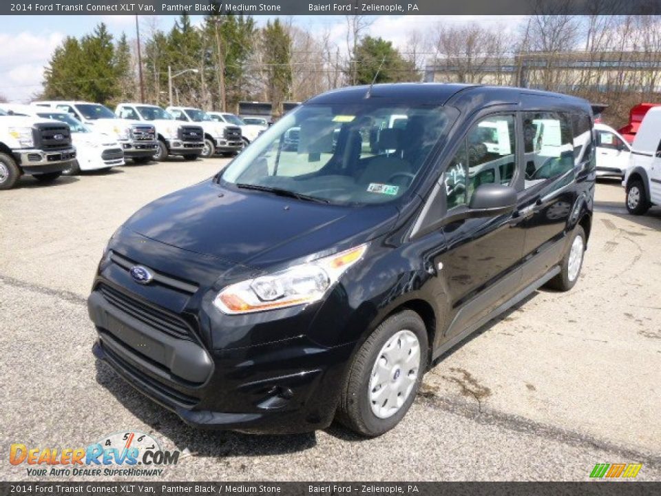Front 3/4 View of 2014 Ford Transit Connect XLT Van Photo #4