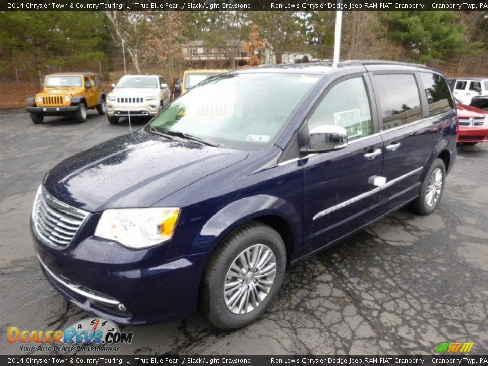 2014 Chrysler Town & Country Touring-L True Blue Pearl / Black/Light Graystone Photo #2