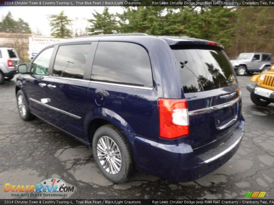 2014 Chrysler Town & Country Touring-L True Blue Pearl / Black/Light Graystone Photo #8